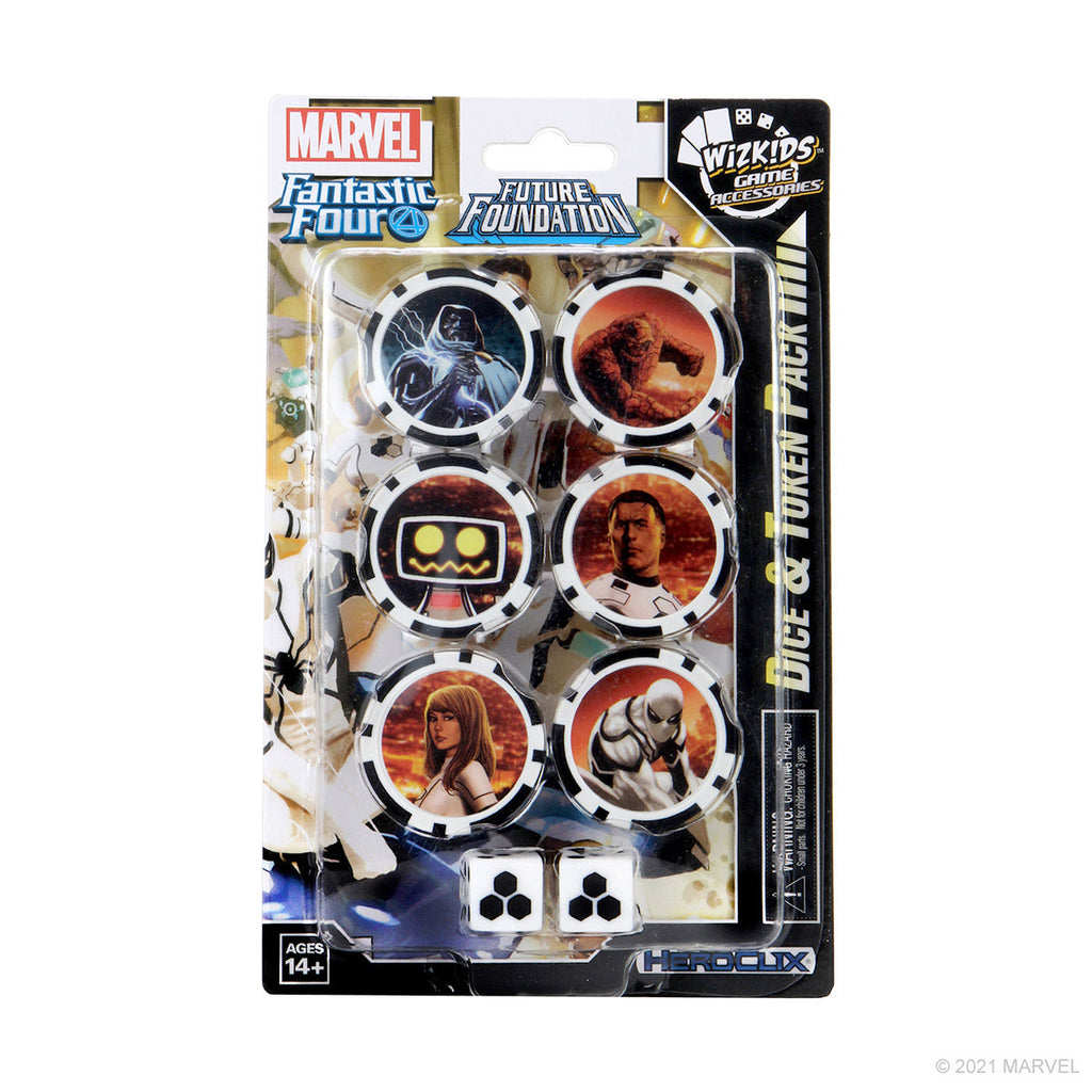 HeroClix: Fantastic Four Future Foundation Dice and Token Pack